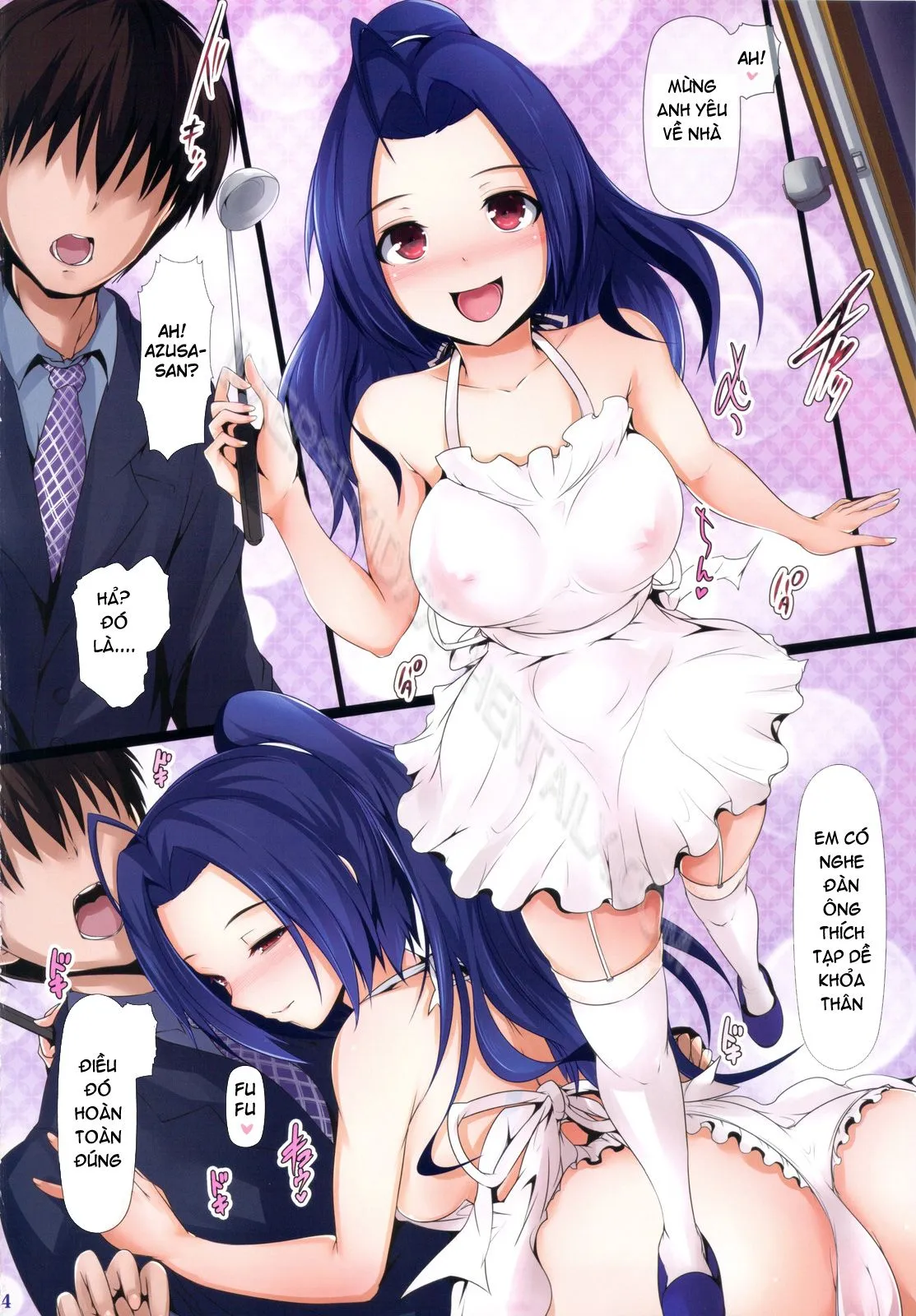 HentaiVN.net - Ảnh 3 - Advanced Media Creation Wives - Azusa Miura [Okusama wa iDOL -Miura Azusa hen-] - Chap 1