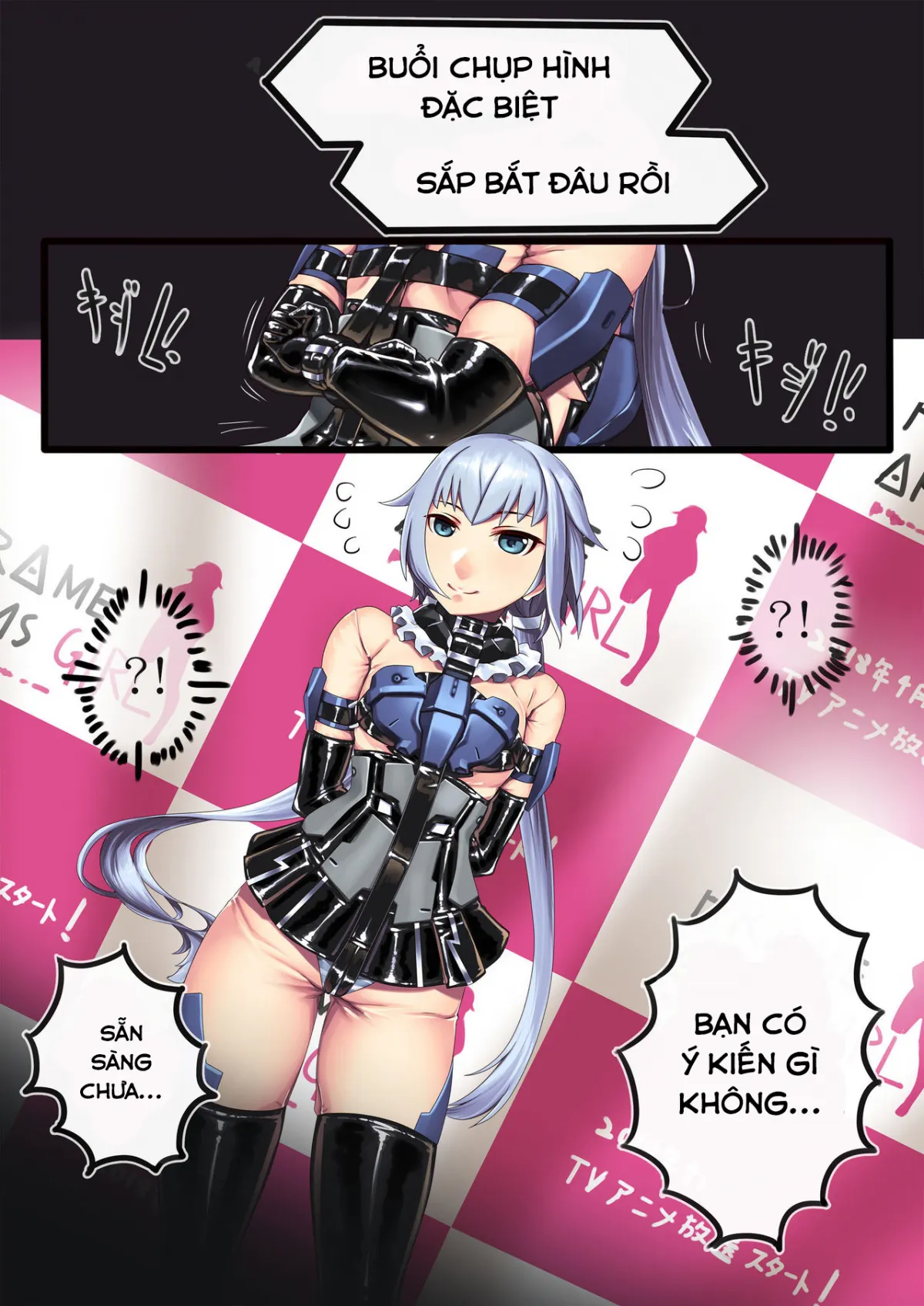 HentaiVN.net - Ảnh 4 - Stylet no Kigurumi Satsueikai (Frame Arms Girl) [Stylet Costume Tournament; Stiletto No Kigurumi Satsueikai] - Chap 1