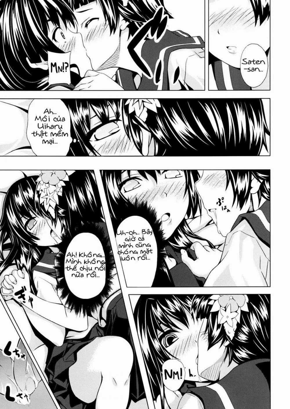HentaiVN.net - Ảnh 7 - Uiharu no U Saten no Sa (Toaru Kagaku No Railgun) - Chap 1