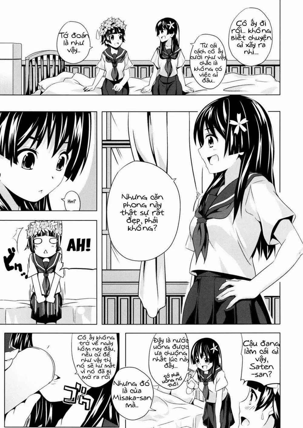 HentaiVN.net - Ảnh 3 - Uiharu no U Saten no Sa (Toaru Kagaku No Railgun) - Chap 1