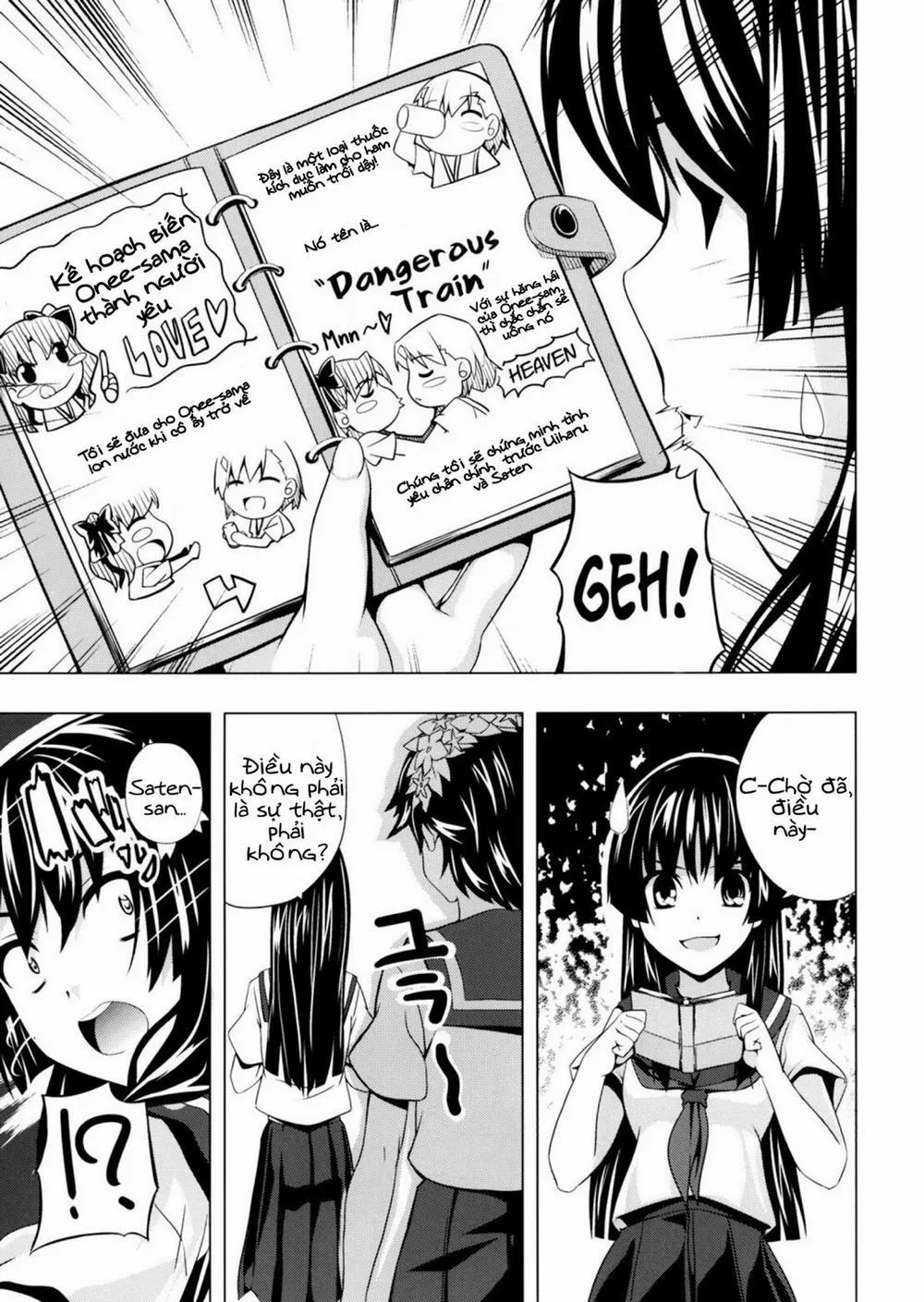 HentaiVN.net - Ảnh 5 - Uiharu no U Saten no Sa (Toaru Kagaku No Railgun) - Chap 1