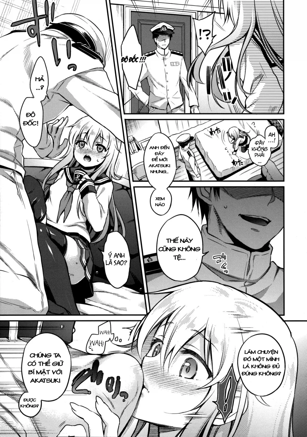 HentaiVN.net - Ảnh 11 - Bí mật của Hibiki - Hibiki no Himegoto (Kantai Collection, -KanColle-) [響の秘め事] - Chap 1