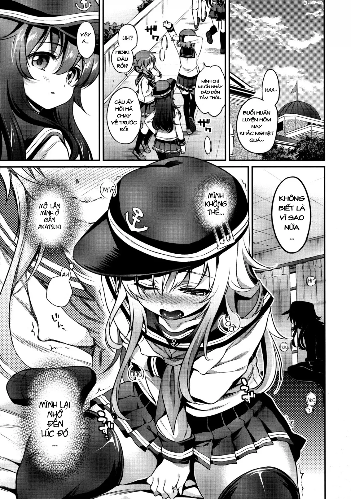 HentaiVN.net - Ảnh 7 - Bí mật của Hibiki - Hibiki no Himegoto (Kantai Collection, -KanColle-) [響の秘め事] - Chap 1