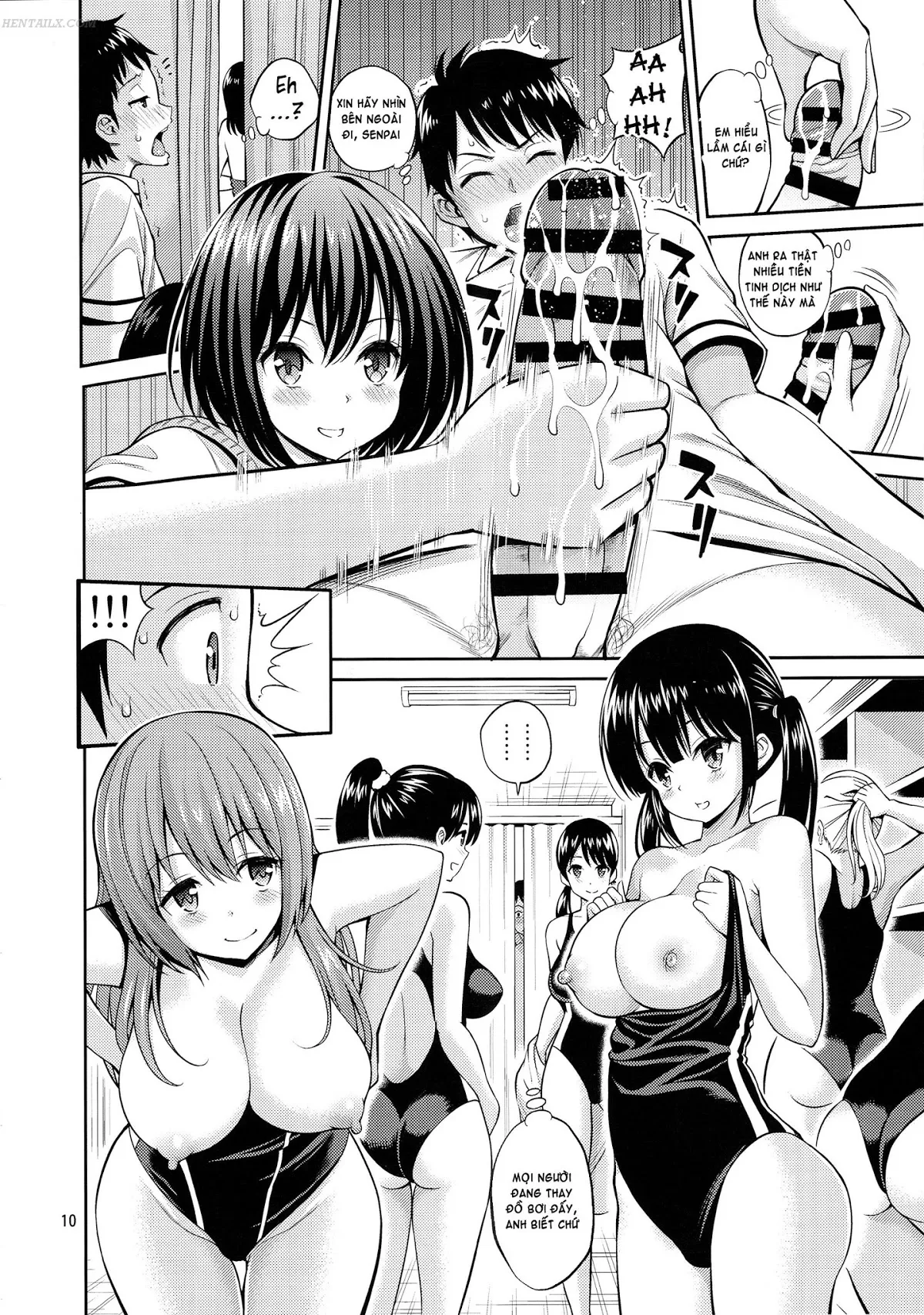 HentaiVN.net - Ảnh 10 - Nozohame Sukumizu Kanojo - Chap 1