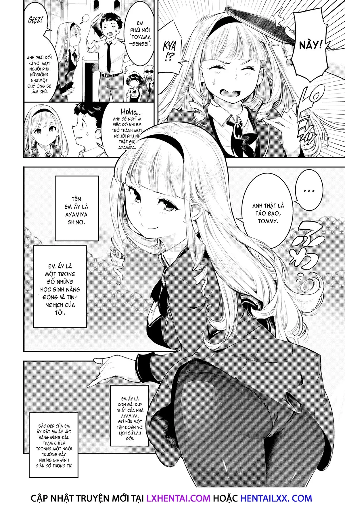 HentaiVN.net - Ảnh 3 - Lady's Etiquette [Comic Kairakuten 2021-01] - Chap 1