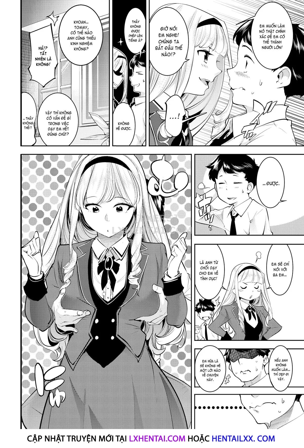 HentaiVN.net - Ảnh 5 - Lady's Etiquette [Comic Kairakuten 2021-01] - Chap 1