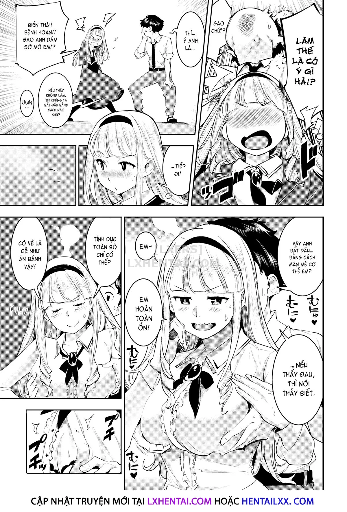 HentaiVN.net - Ảnh 6 - Lady's Etiquette [Comic Kairakuten 2021-01] - Chap 1