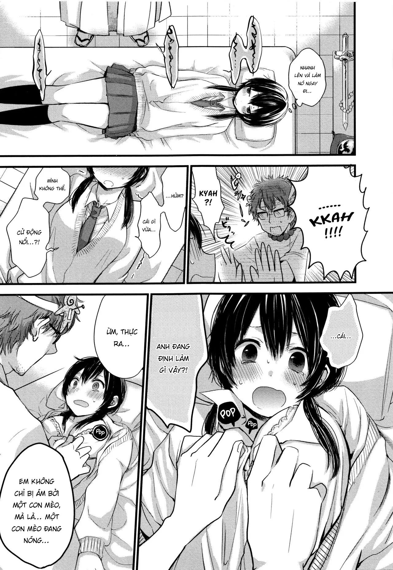 HentaiVN.net - Ảnh 9 - Muốn thêm 1 lần nữa chứ? [Mokkai Shiyo?] - Chap 1