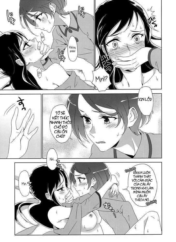 HentaiVN.net - Ảnh 14 - Hush, Be quiet! (Dokidoki Precure) - Chap 1
