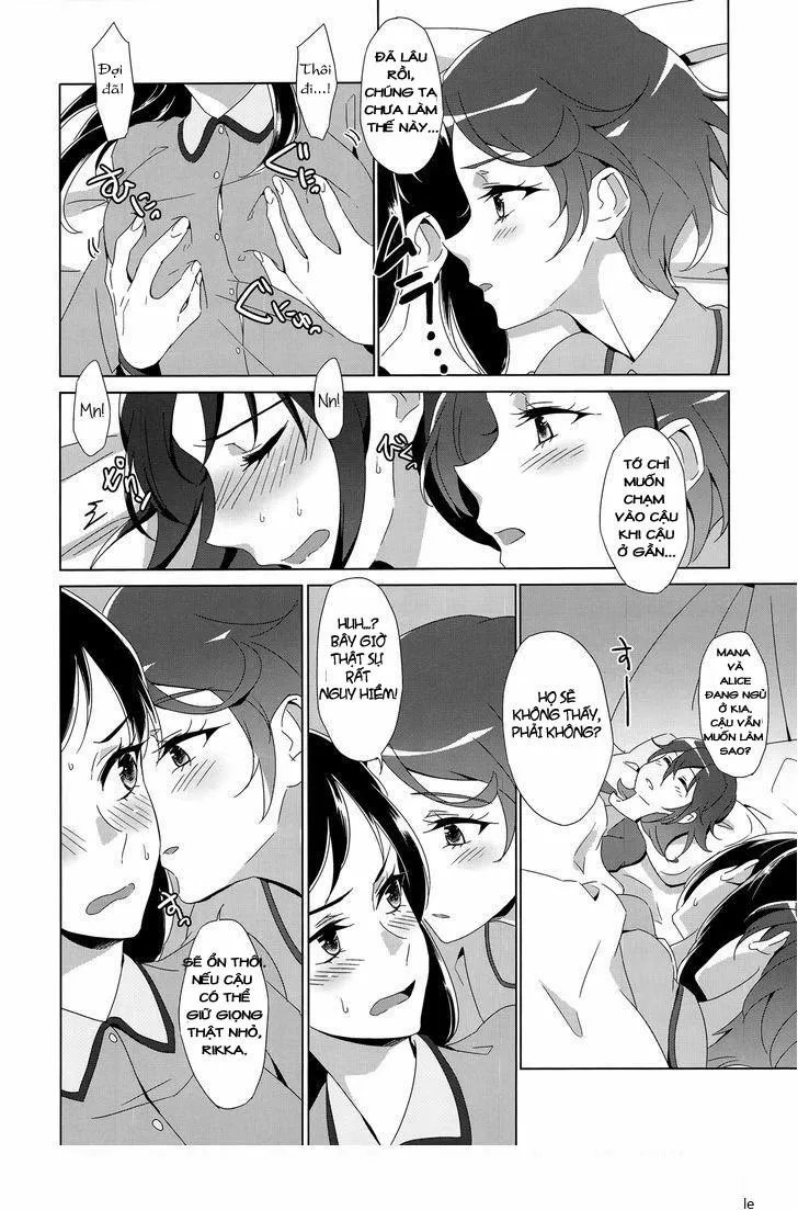 HentaiVN.net - Ảnh 8 - Hush, Be quiet! (Dokidoki Precure) - Chap 1