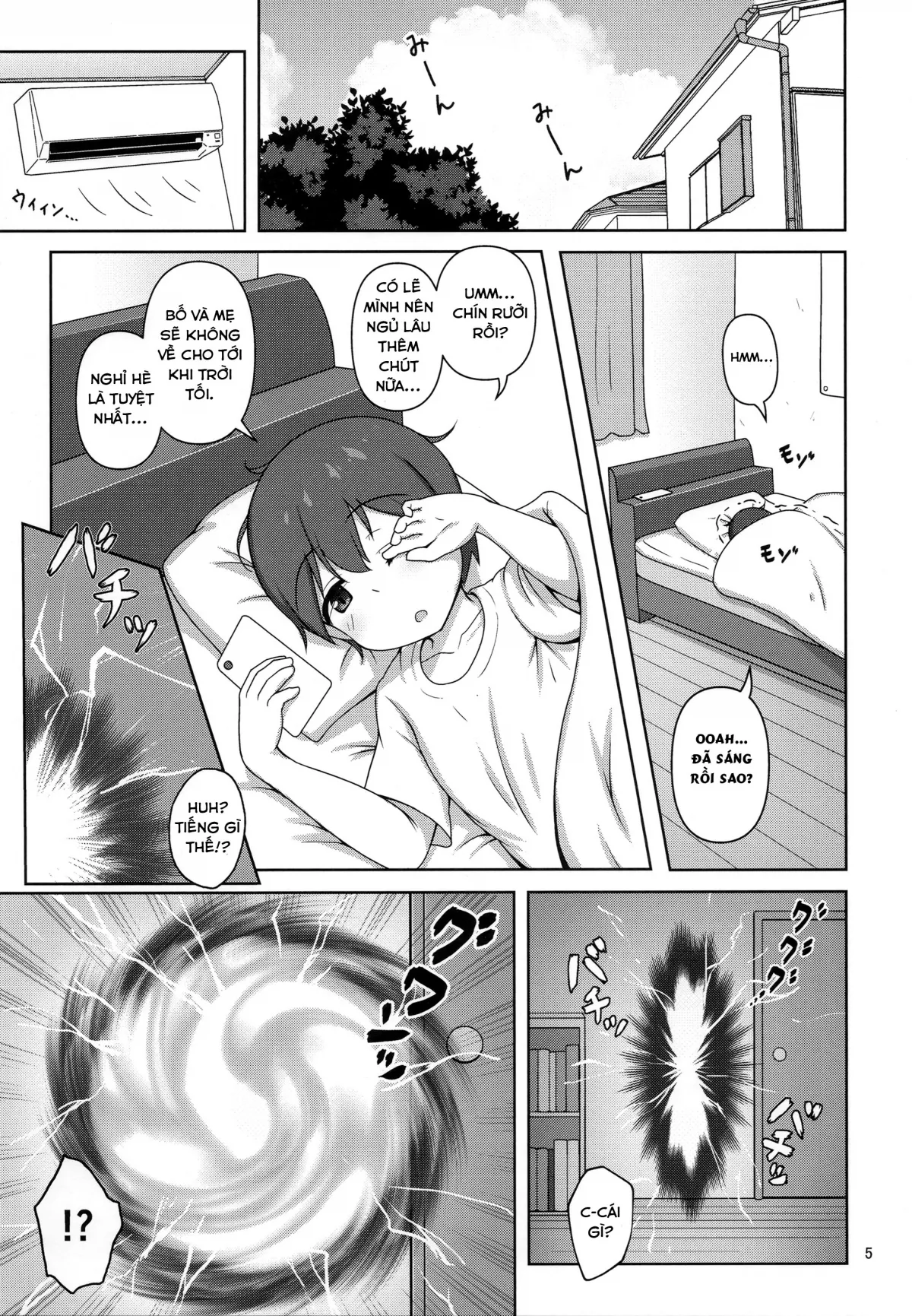 HentaiVN.net - Ảnh 5 - Cô gái quỷ succusbus Liliotte [akoiri Succubus, Shota ni Deau; The Sheltered Succubus Meets A Little Boy.] - Chap 1