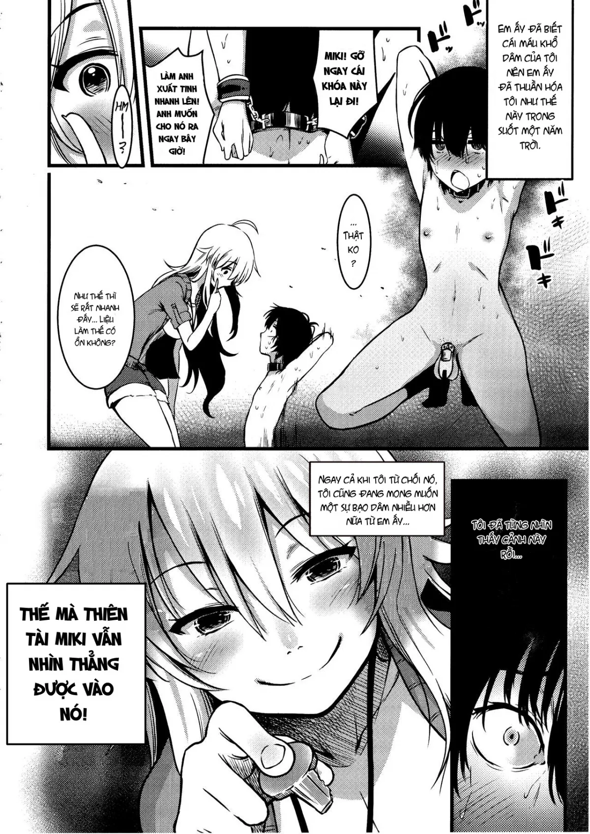 HentaiVN.net - Ảnh 5 - Miki no Honey wa Do-M-san Nano - Chap 1