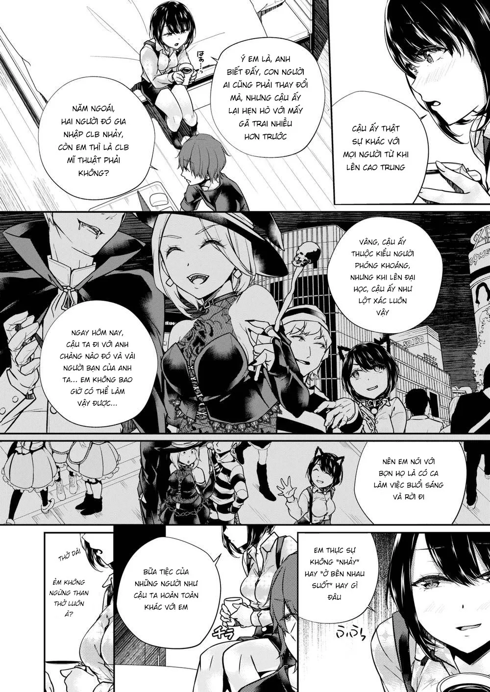 HentaiVN.net - Ảnh 4 - Sự tương đồng giữa em và cô ấy [Analogy] - Chap 1