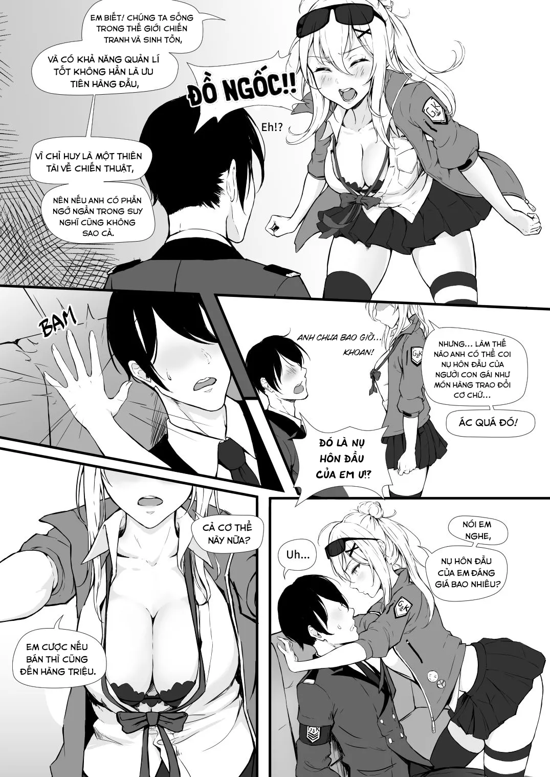 HentaiVN.net - Ảnh 10 - Một nụ hôn đáng giá bao nhiêu kim cương? [How Many Diamonds a Kiss Worth?] - Chap 1