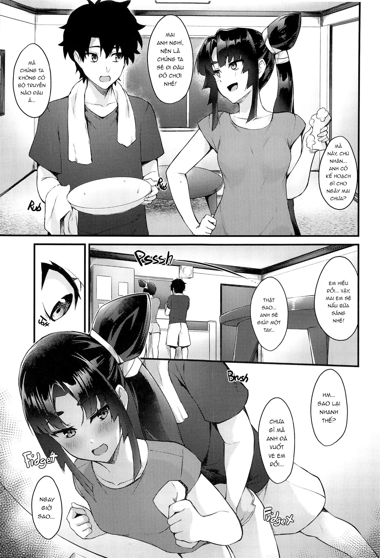 HentaiVN.net - Ảnh 4 - Cuộc sống thường nhật của Ushiwakamaru [Ushiwakamaru to Kurasu dake;Simply Living with Ushiwakamaru ;牛若丸と暮らすだけ] - Chap 1