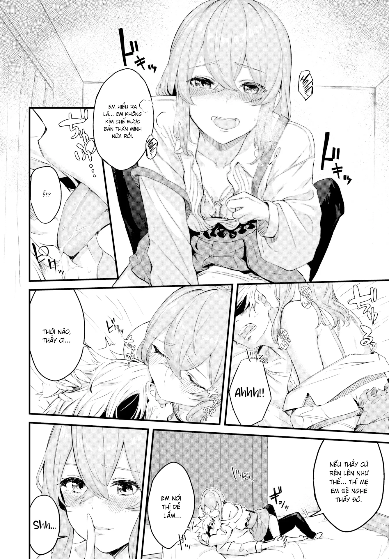 HentaiVN.net - Ảnh 11 - Cô nàng ướt át [Melty miss] - Chap 1