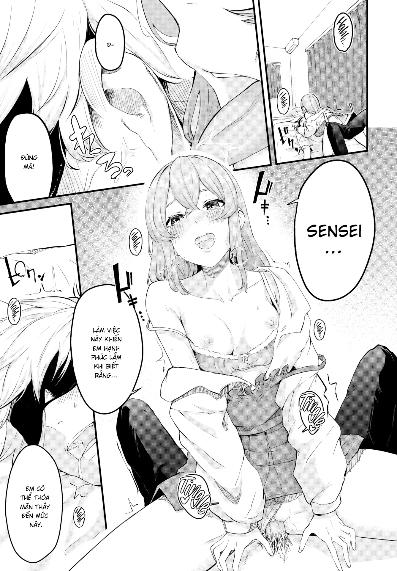 HentaiVN.net - Ảnh 18 - Cô nàng ướt át [Melty miss] - Chap 1