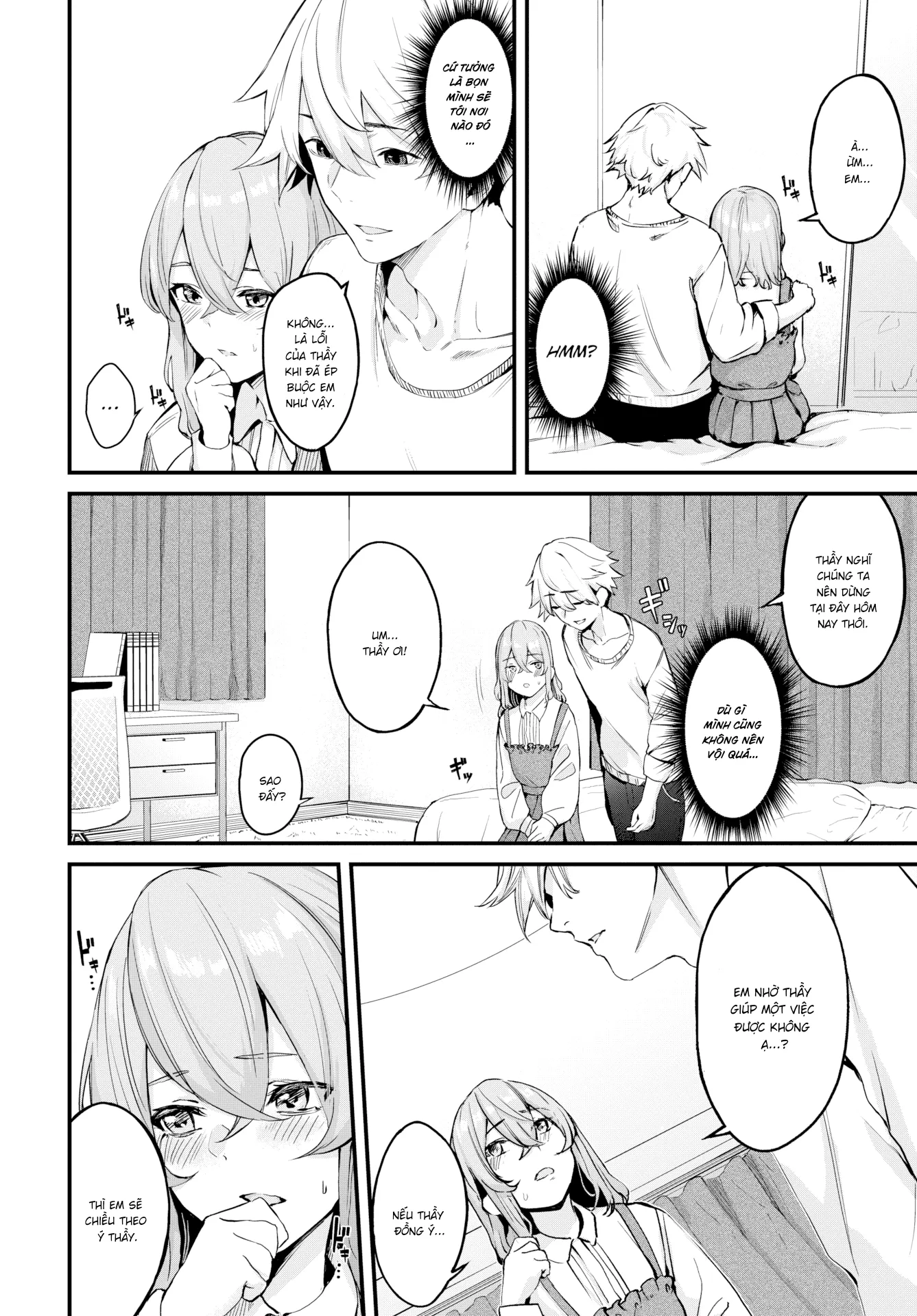 HentaiVN.net - Ảnh 3 - Cô nàng ướt át [Melty miss] - Chap 1