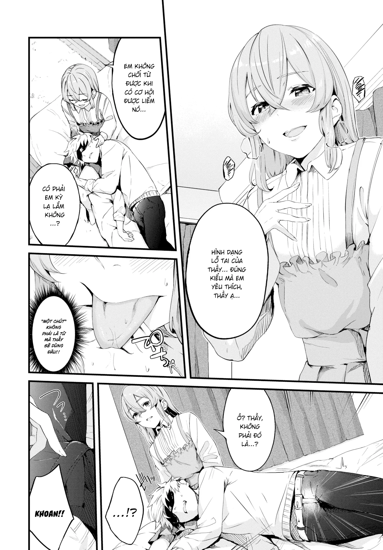 HentaiVN.net - Ảnh 9 - Cô nàng ướt át [Melty miss] - Chap 1