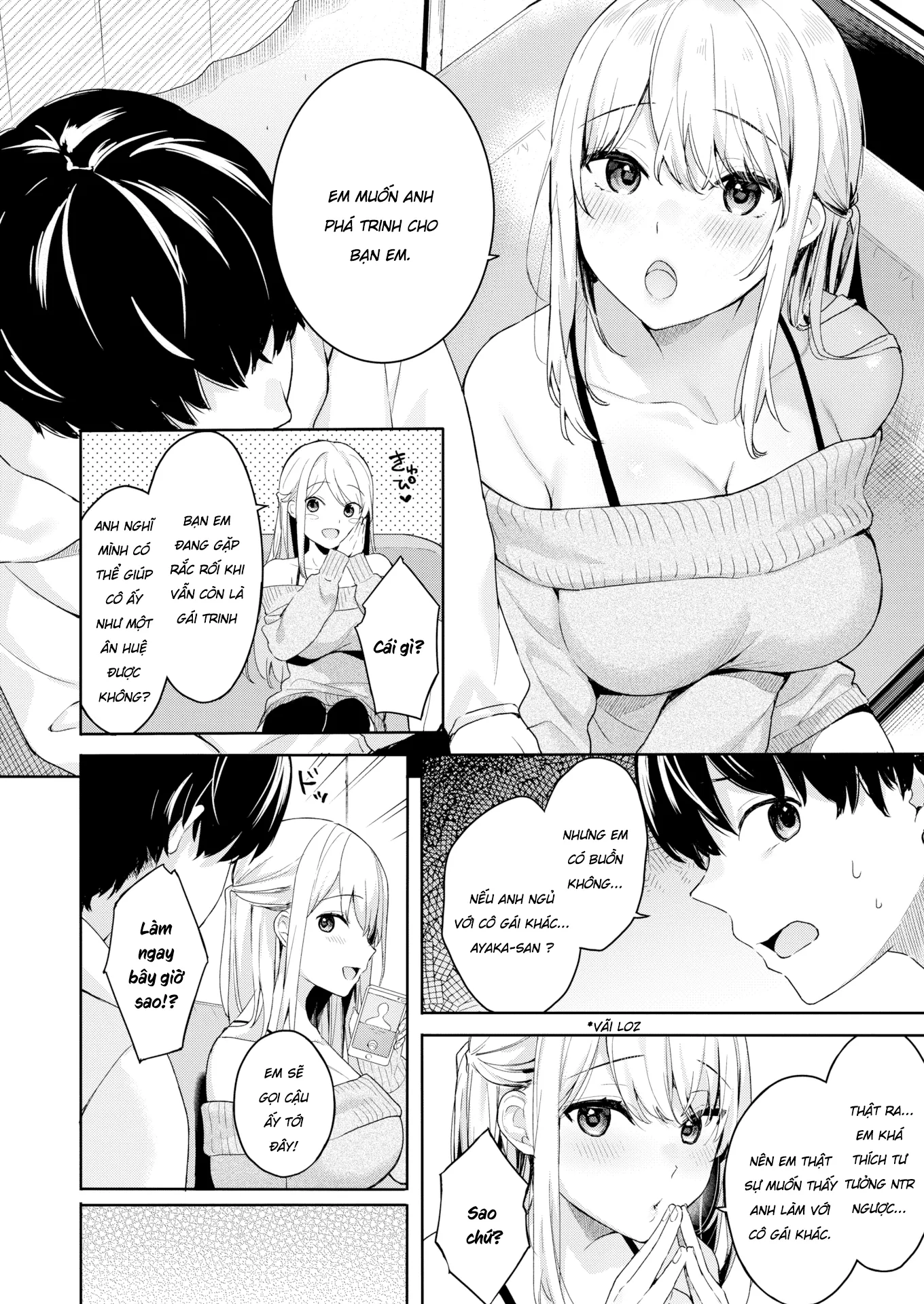 HentaiVN.net - Ảnh 5 - Trinh nữ & Bạn gái & ... - Chap 1
