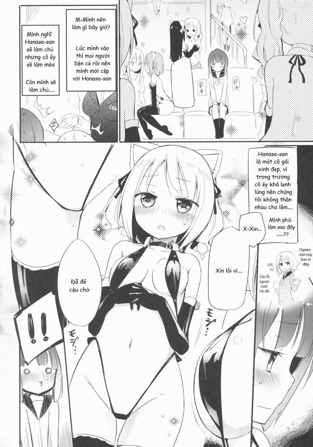 HentaiVN.net - Ảnh 5 - Tachi Masshigura [Neko Cafe Yuri Goudou] - Chap 1