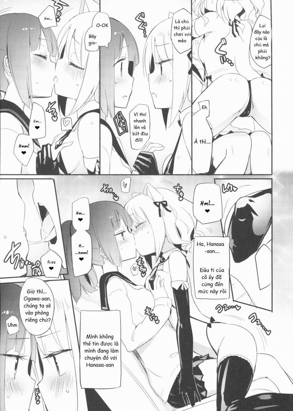 HentaiVN.net - Ảnh 6 - Tachi Masshigura [Neko Cafe Yuri Goudou] - Chap 1