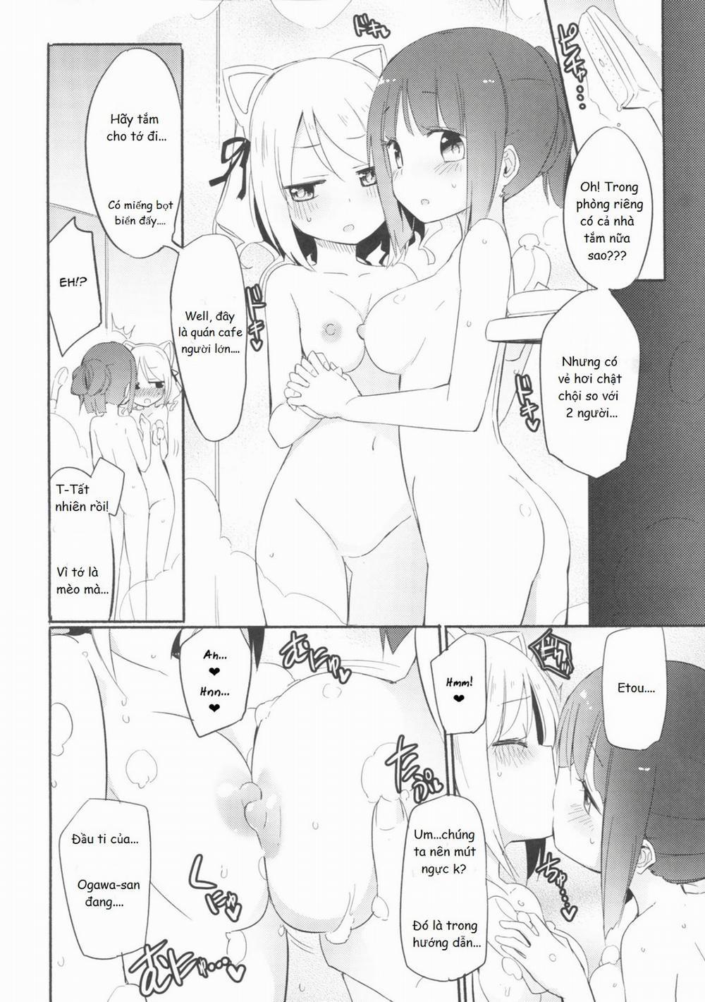 HentaiVN.net - Ảnh 7 - Tachi Masshigura [Neko Cafe Yuri Goudou] - Chap 1