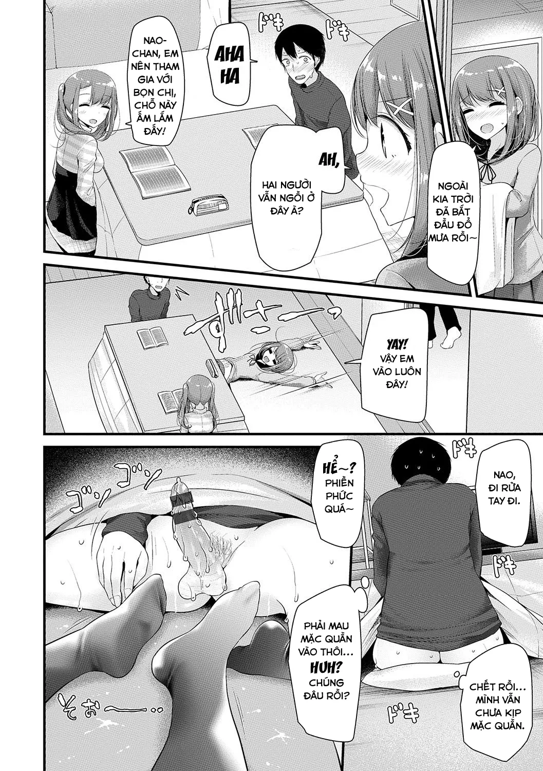 HentaiVN.net - Ảnh 15 - Kotatsu Sex - Chap 1