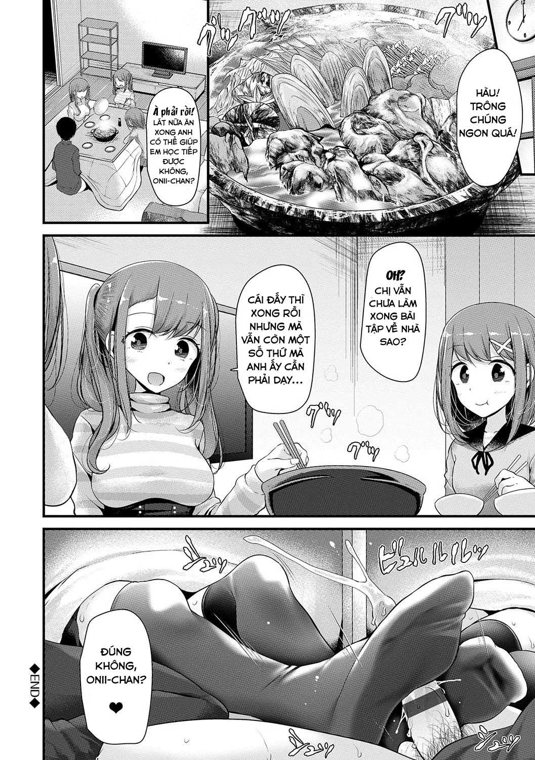 HentaiVN.net - Ảnh 21 - Kotatsu Sex - Chap 1