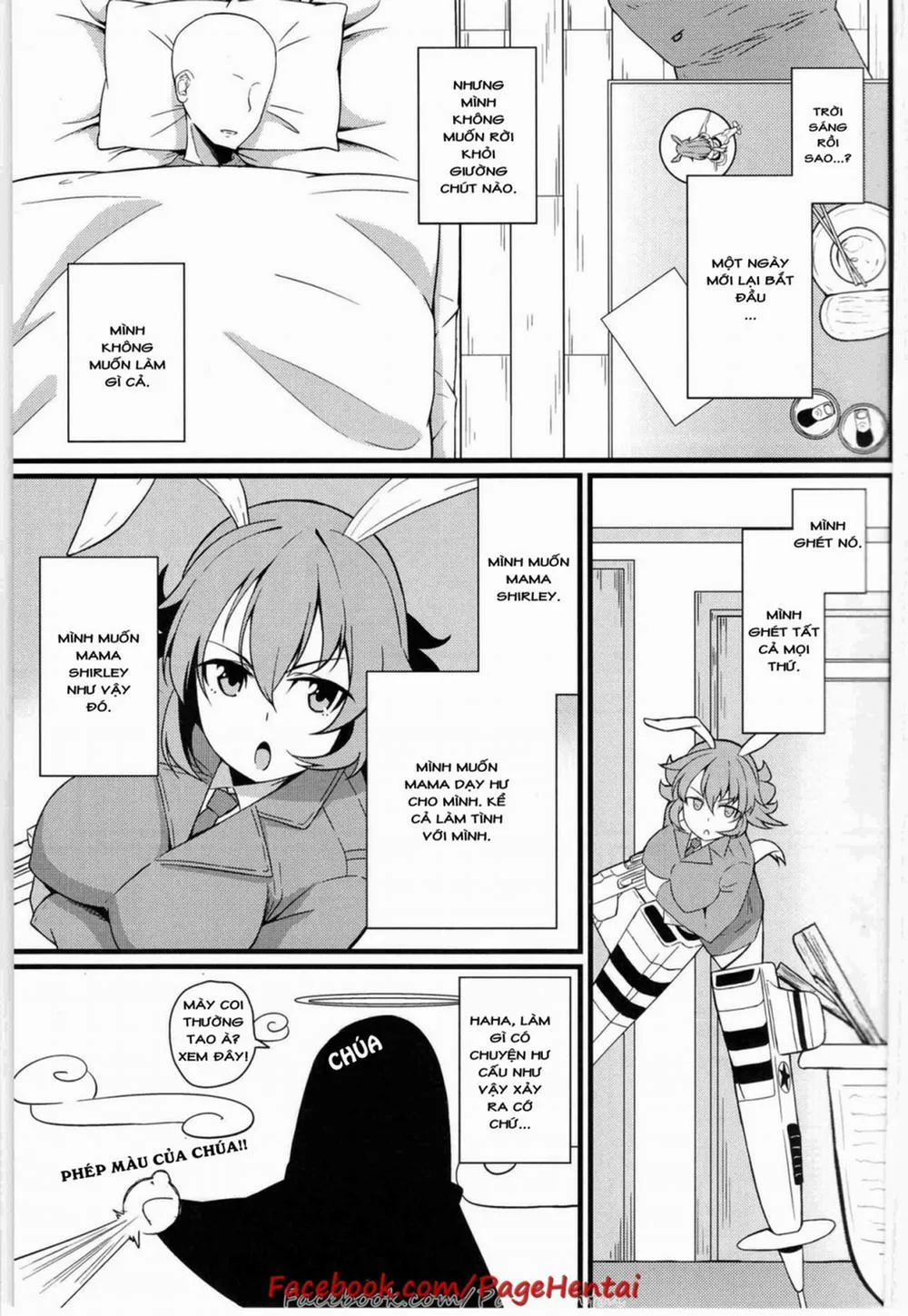 HentaiVN.net - Ảnh 3 - Shirley ni Amaama (Strike Witches) - Chap 1