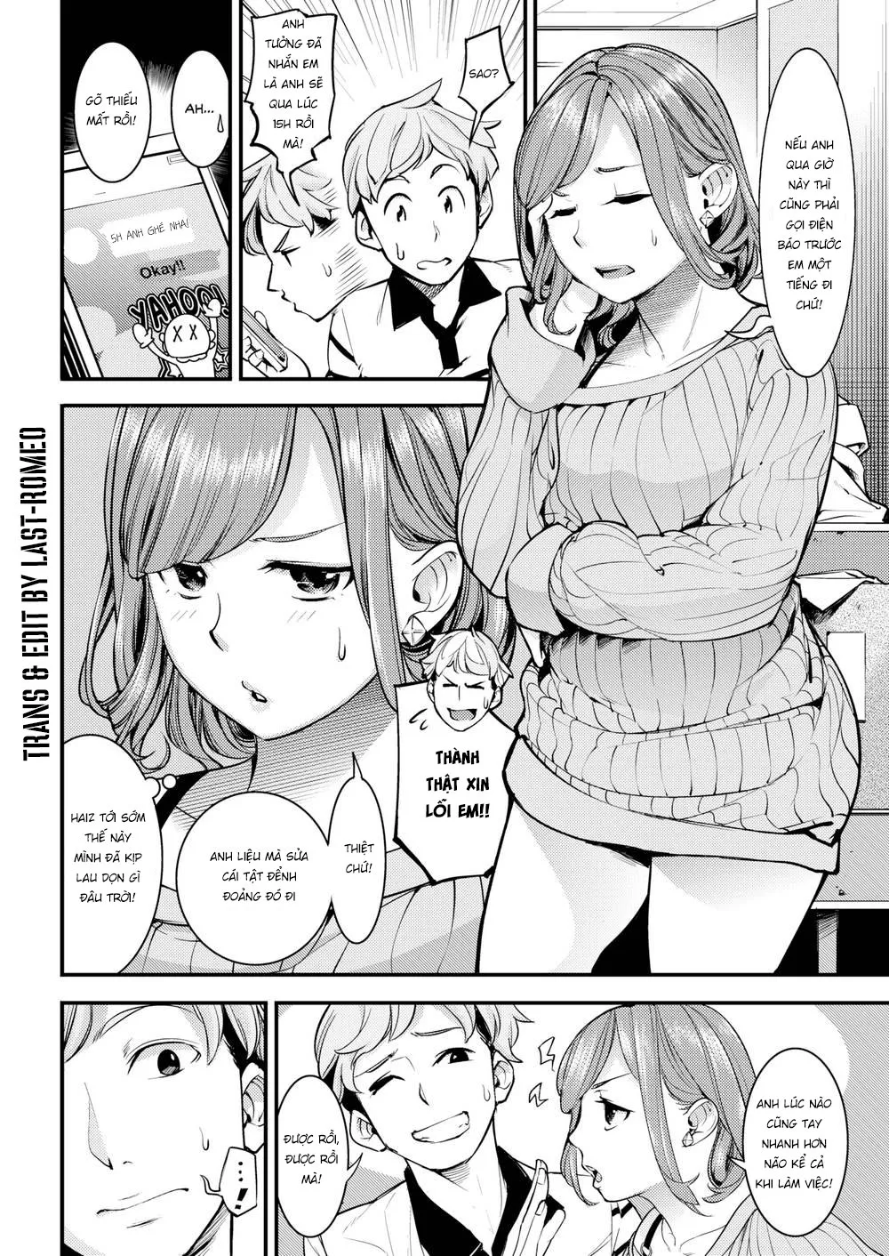 HentaiVN.net - Ảnh 5 - Love & Lip - Chap 1