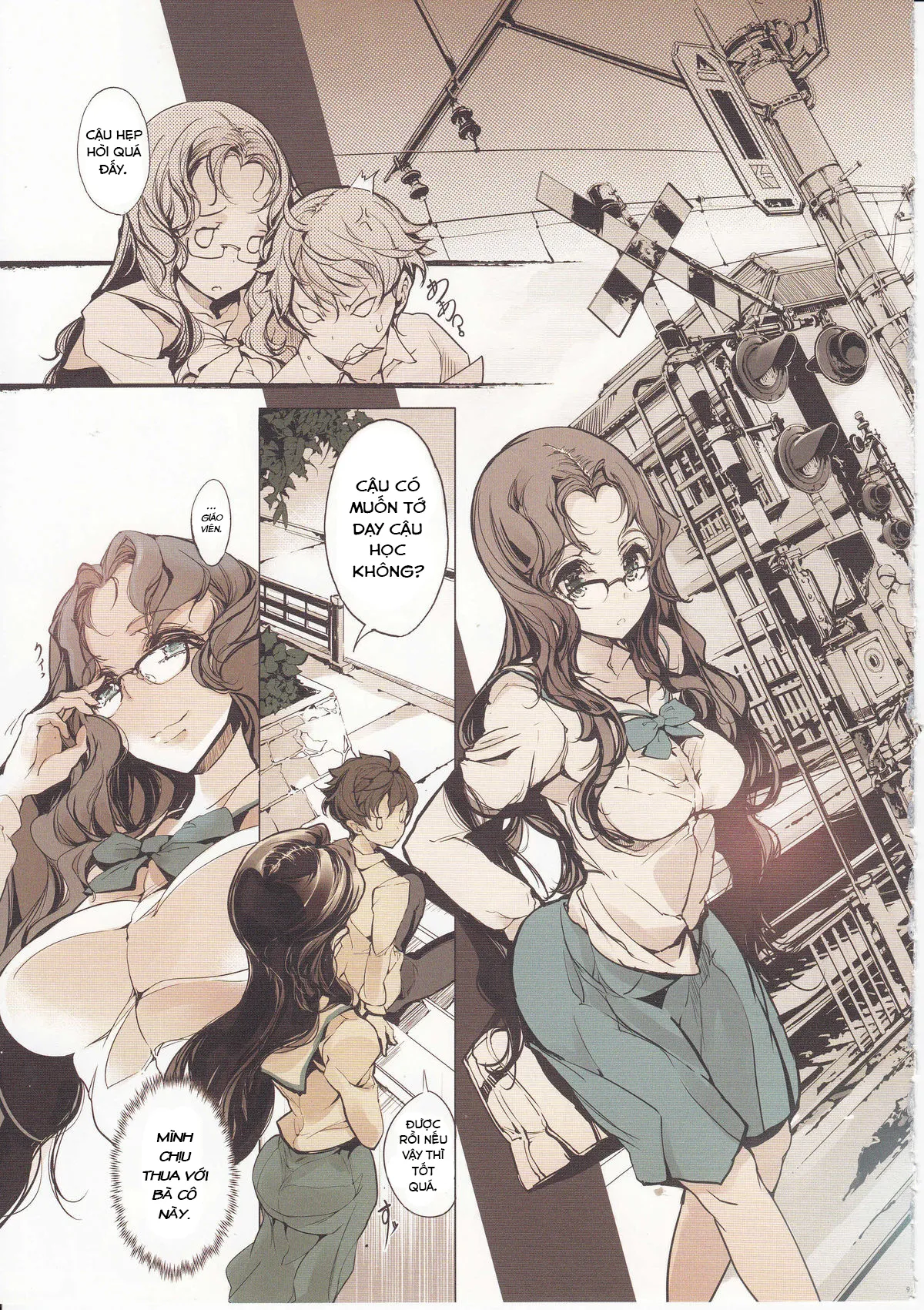 HentaiVN.net - Ảnh 11 - Vị Trí Của Đôi Ta [Shoujo Najimi] - Chap 1