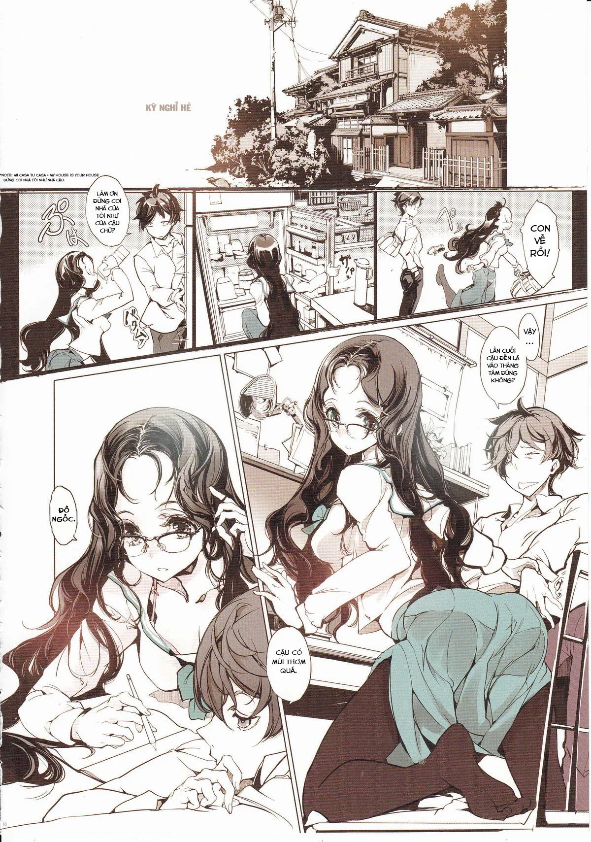 HentaiVN.net - Ảnh 12 - Vị Trí Của Đôi Ta [Shoujo Najimi] - Chap 1