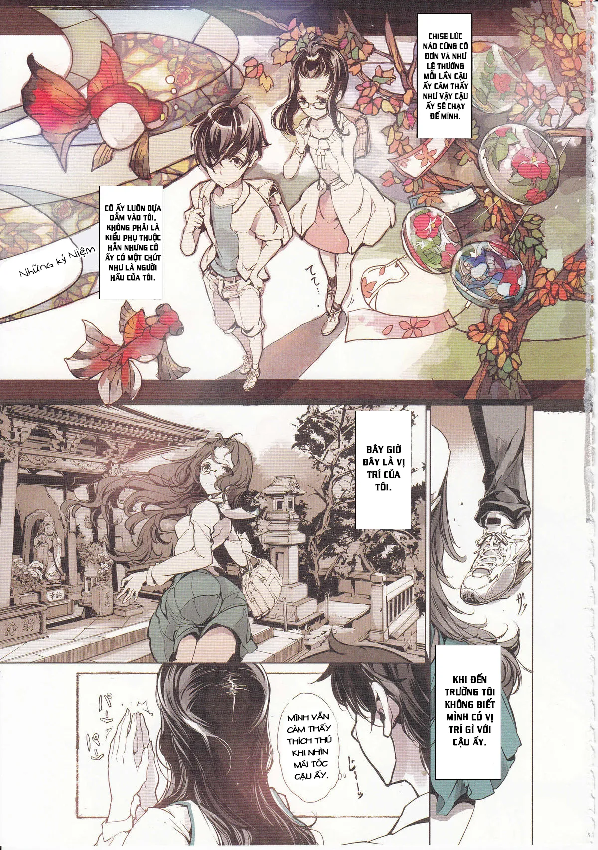 HentaiVN.net - Ảnh 7 - Vị Trí Của Đôi Ta [Shoujo Najimi] - Chap 1
