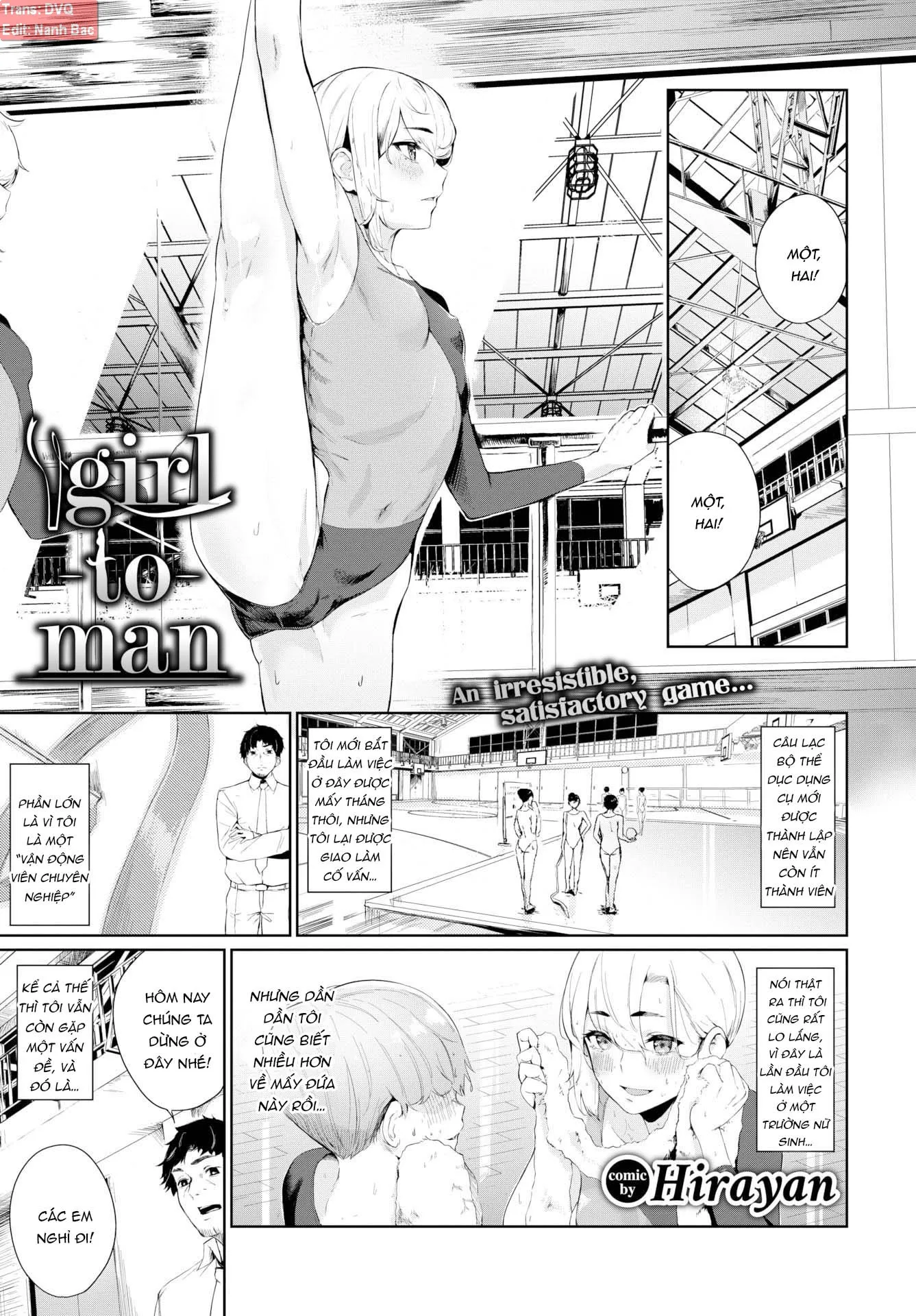 HentaiVN.net - Ảnh 2 - Girl To Man - Chap 1