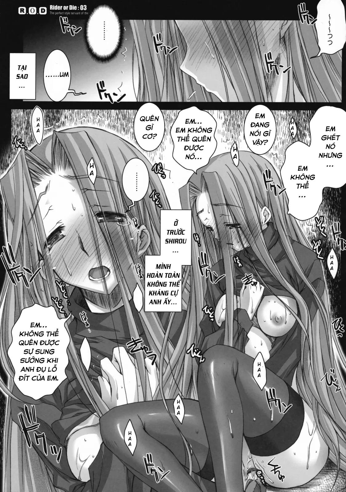 HentaiVN.net - Ảnh 20 - R.O.D 3 -Rider or Die 3- (Fate/Hollow Ataraxia) - Chap 1