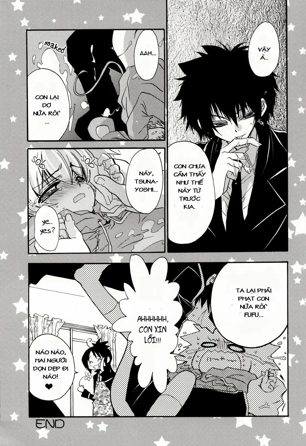 HentaiVN.net - Ảnh 14 - Chimichimi Tsu-kun! Kosodate Funtoki (Katekyo Hitman Reborn!) - Chap 1