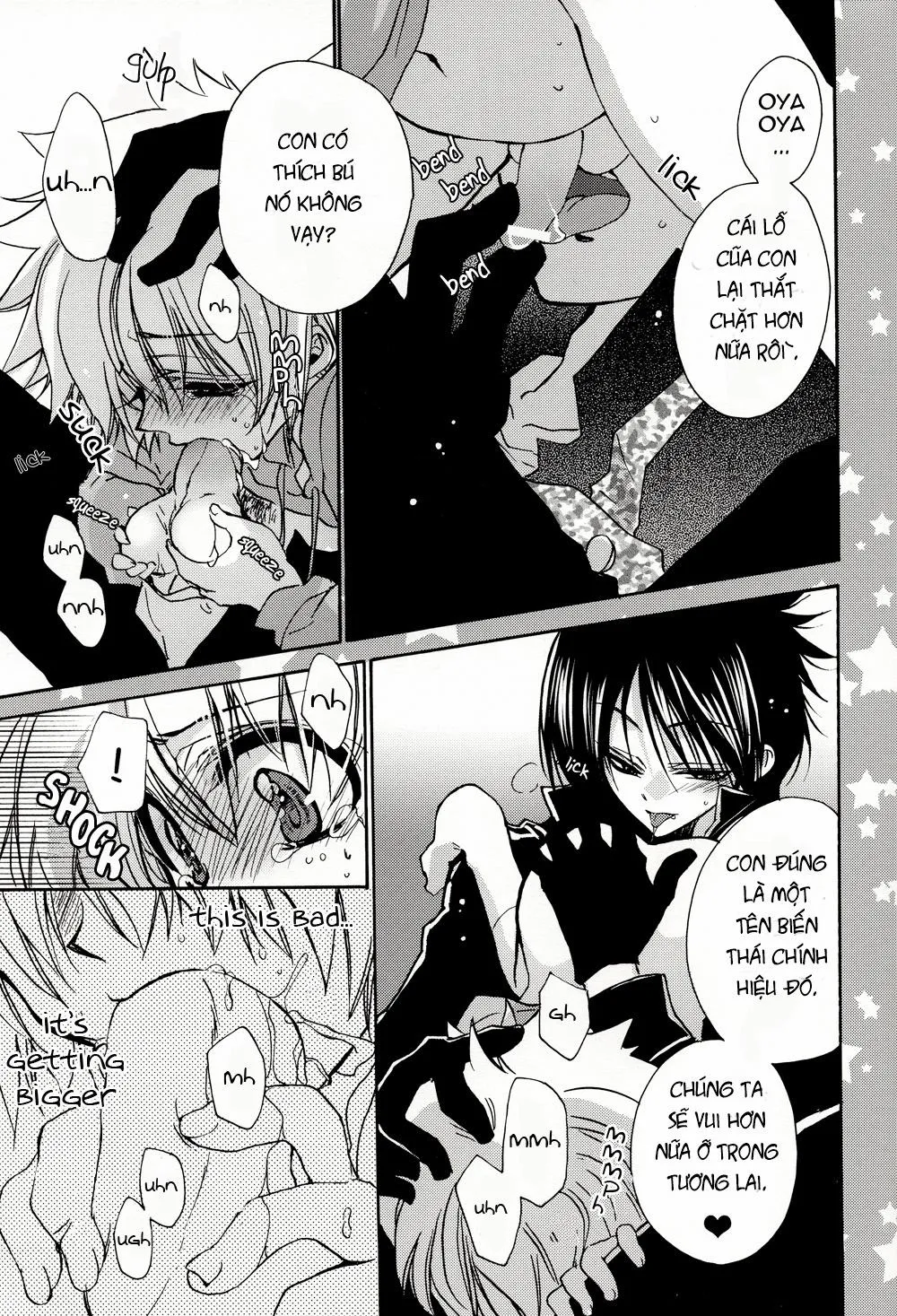 HentaiVN.net - Ảnh 18 - Chimichimi Tsu-kun! Kosodate Funtoki (Katekyo Hitman Reborn!) - Chap 1