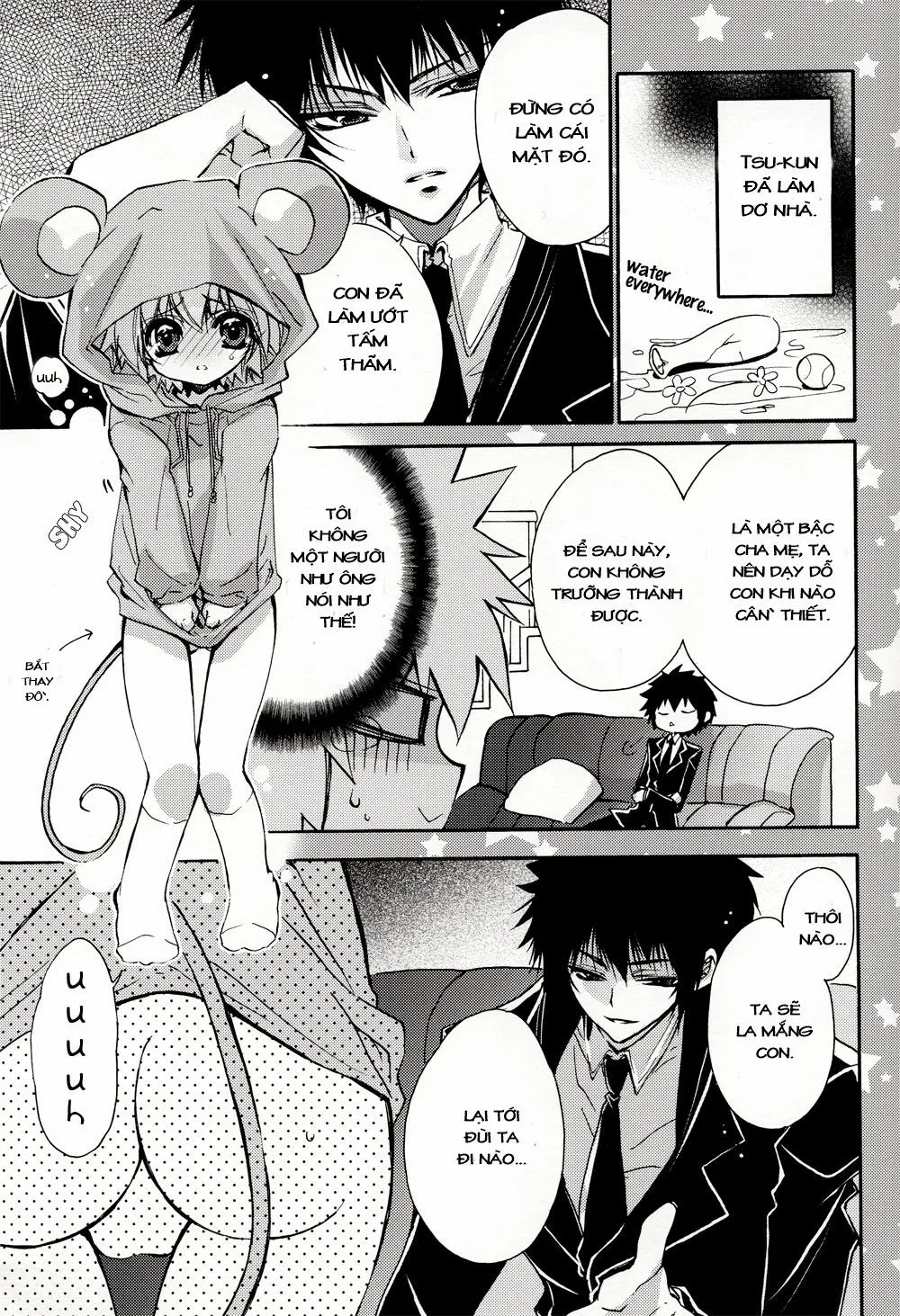 HentaiVN.net - Ảnh 8 - Chimichimi Tsu-kun! Kosodate Funtoki (Katekyo Hitman Reborn!) - Chap 1