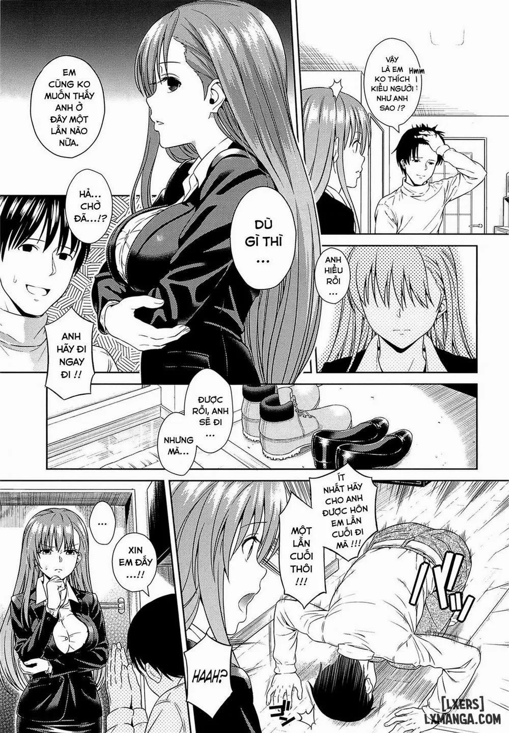 HentaiVN.net - Ảnh 5 - Saigo no Kisu - Chap 1