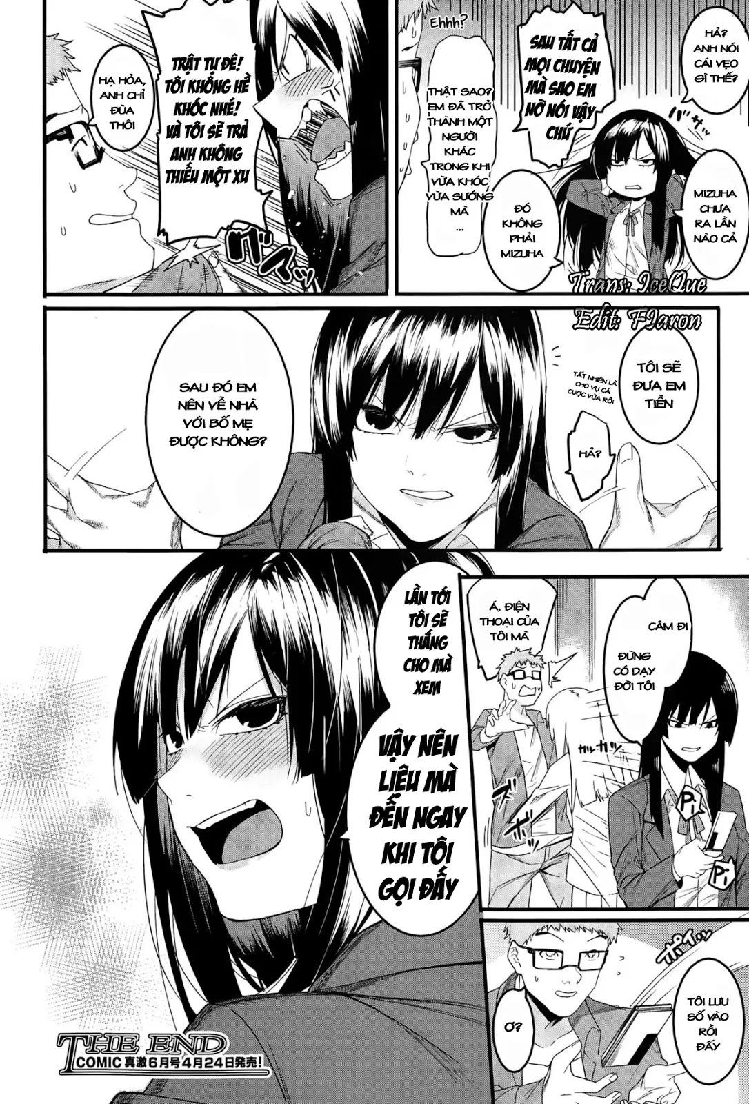 HentaiVN.net - Ảnh 28 - Mizuha is Stubborn [Mizuha Wa Ijippari] - Chap 1