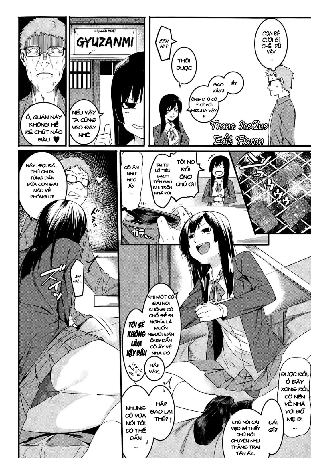 HentaiVN.net - Ảnh 4 - Mizuha is Stubborn [Mizuha Wa Ijippari] - Chap 1