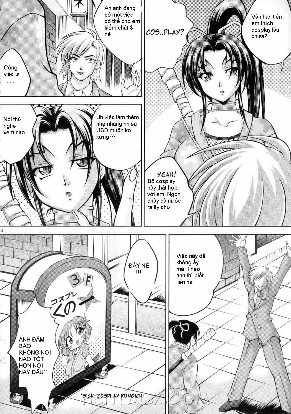 HentaiVN.net - Ảnh 6 - Shigure no Arubaito (Historys Strongest Disciple Kenichi) - Chap 1