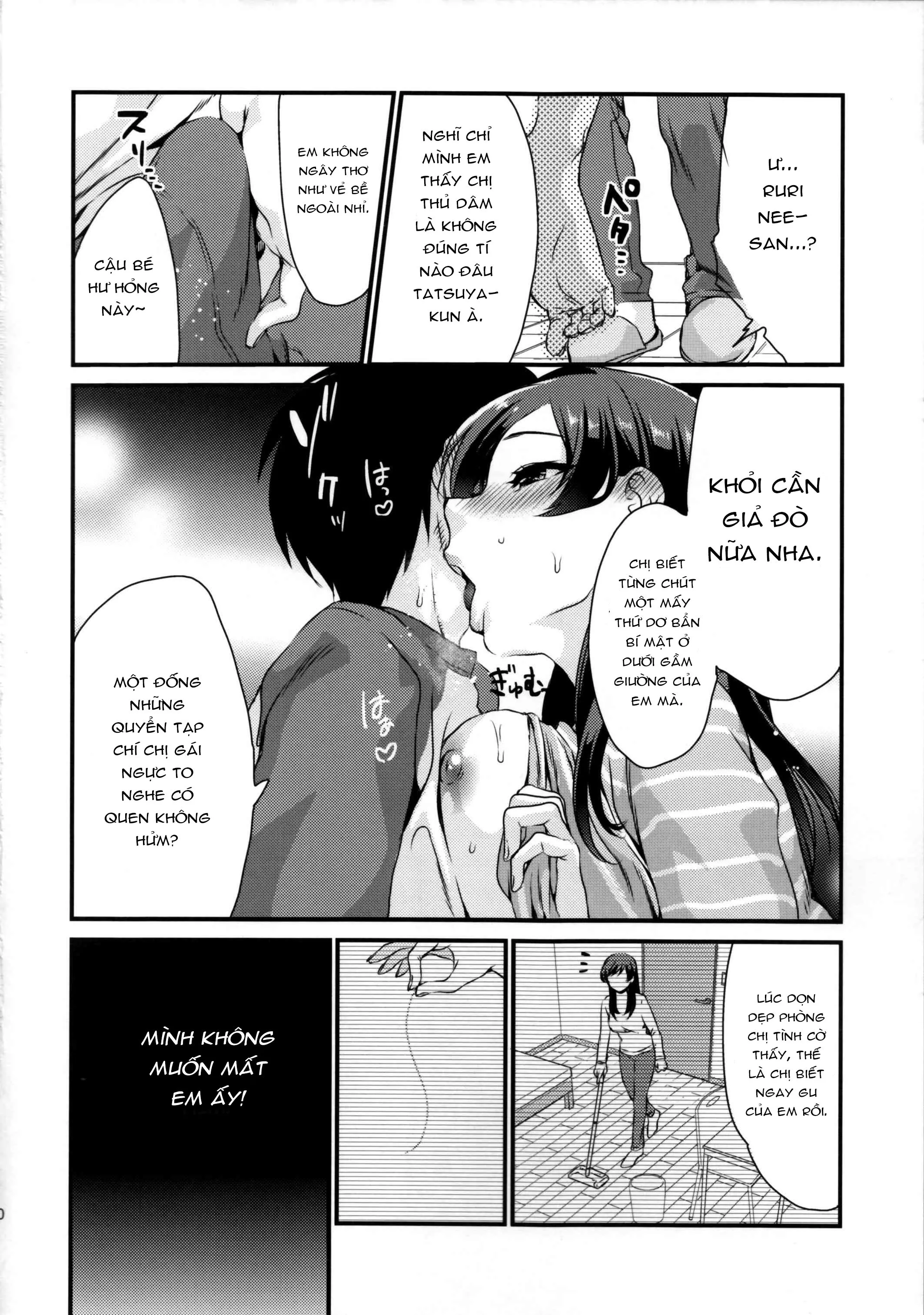 HentaiVN.net - Ảnh 10 - Ane Gimi [Older Sister; Chị Gái] - Chap 1