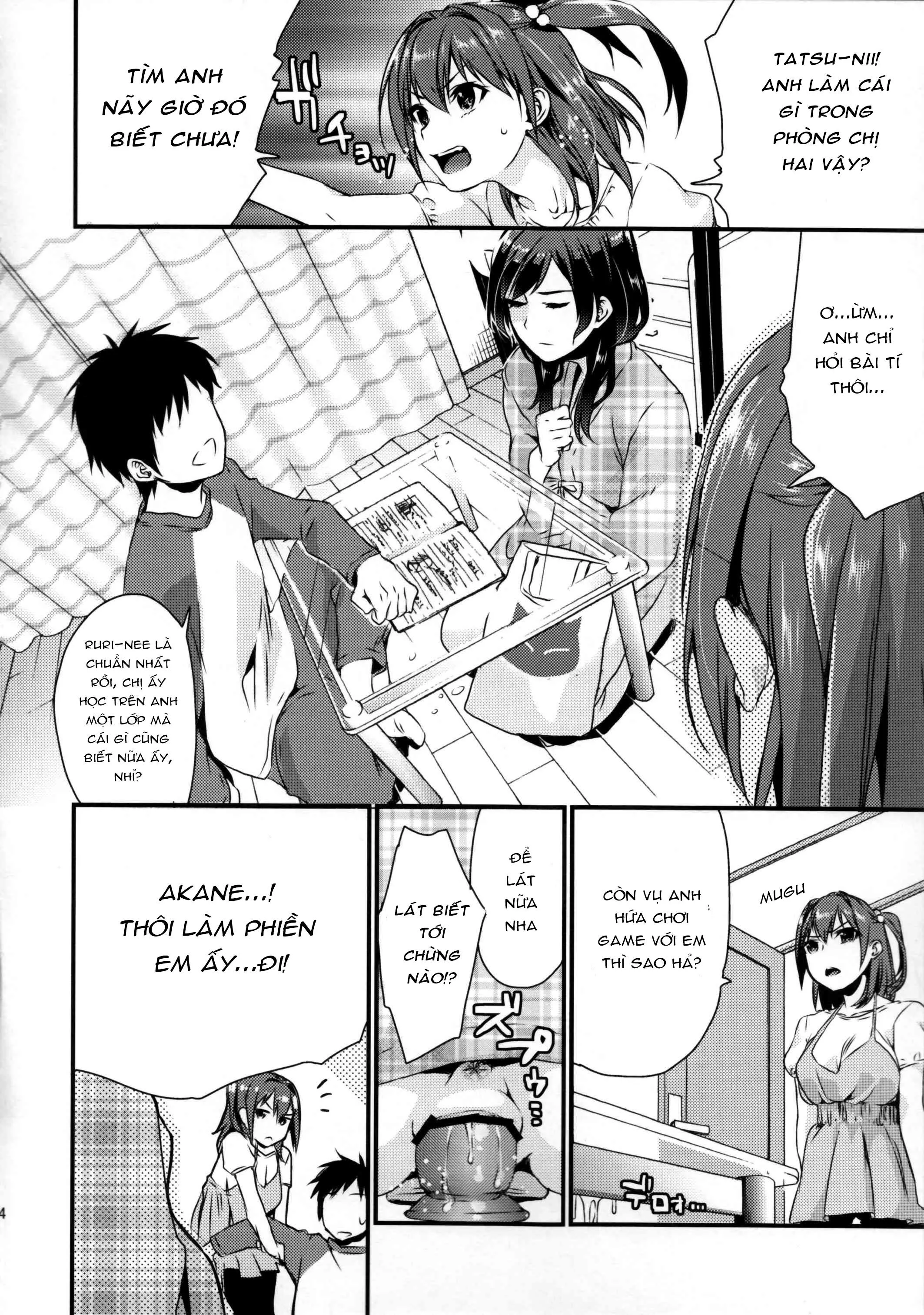 HentaiVN.net - Ảnh 14 - Ane Gimi [Older Sister; Chị Gái] - Chap 1