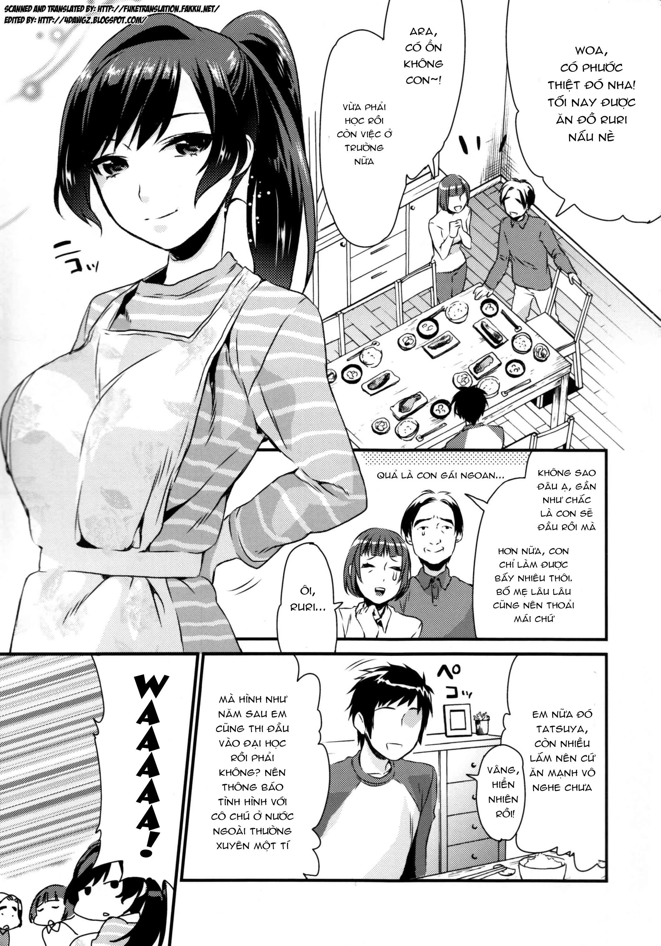 HentaiVN.net - Ảnh 3 - Ane Gimi [Older Sister; Chị Gái] - Chap 1