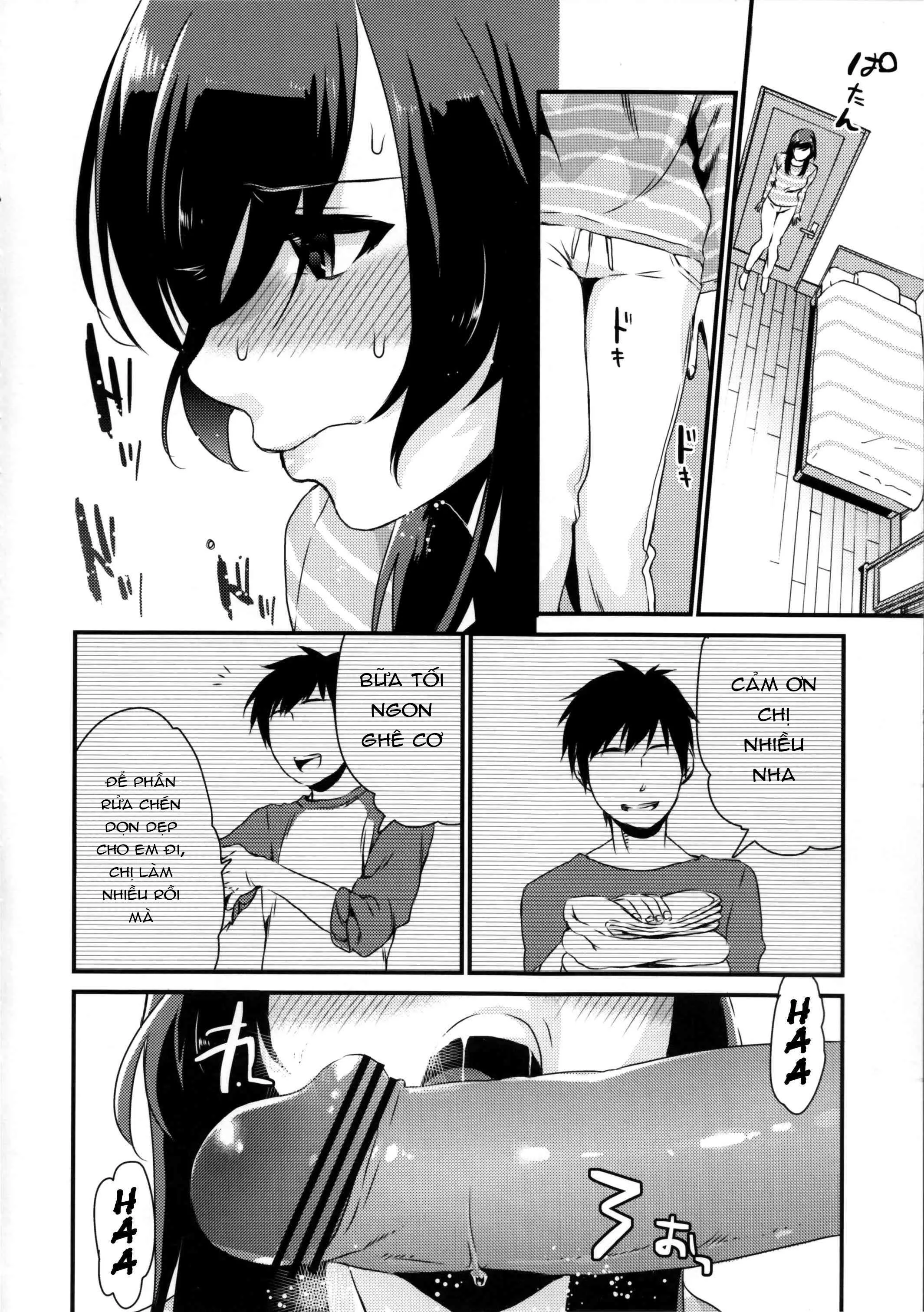 HentaiVN.net - Ảnh 6 - Ane Gimi [Older Sister; Chị Gái] - Chap 1
