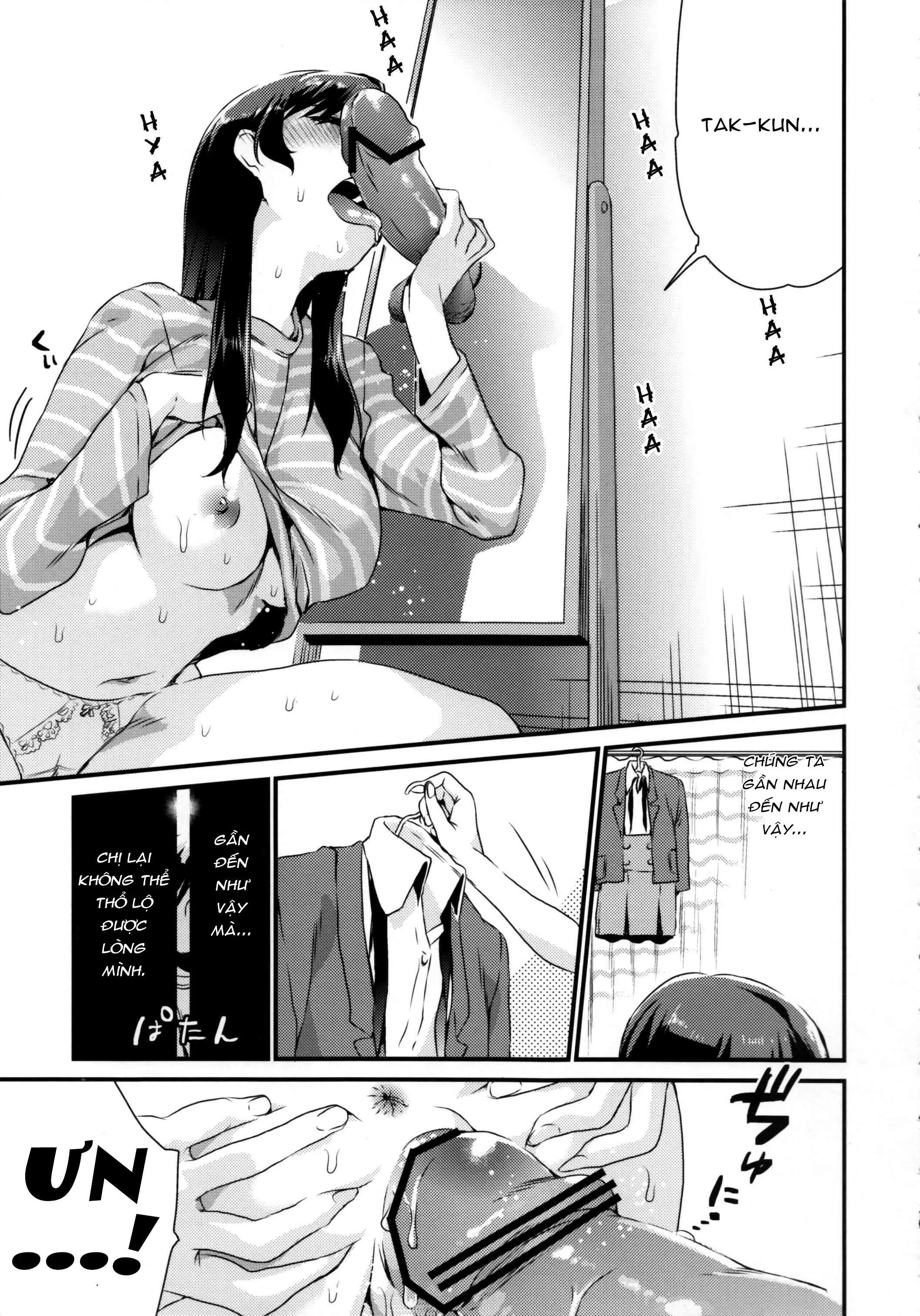HentaiVN.net - Ảnh 7 - Ane Gimi [Older Sister; Chị Gái] - Chap 1