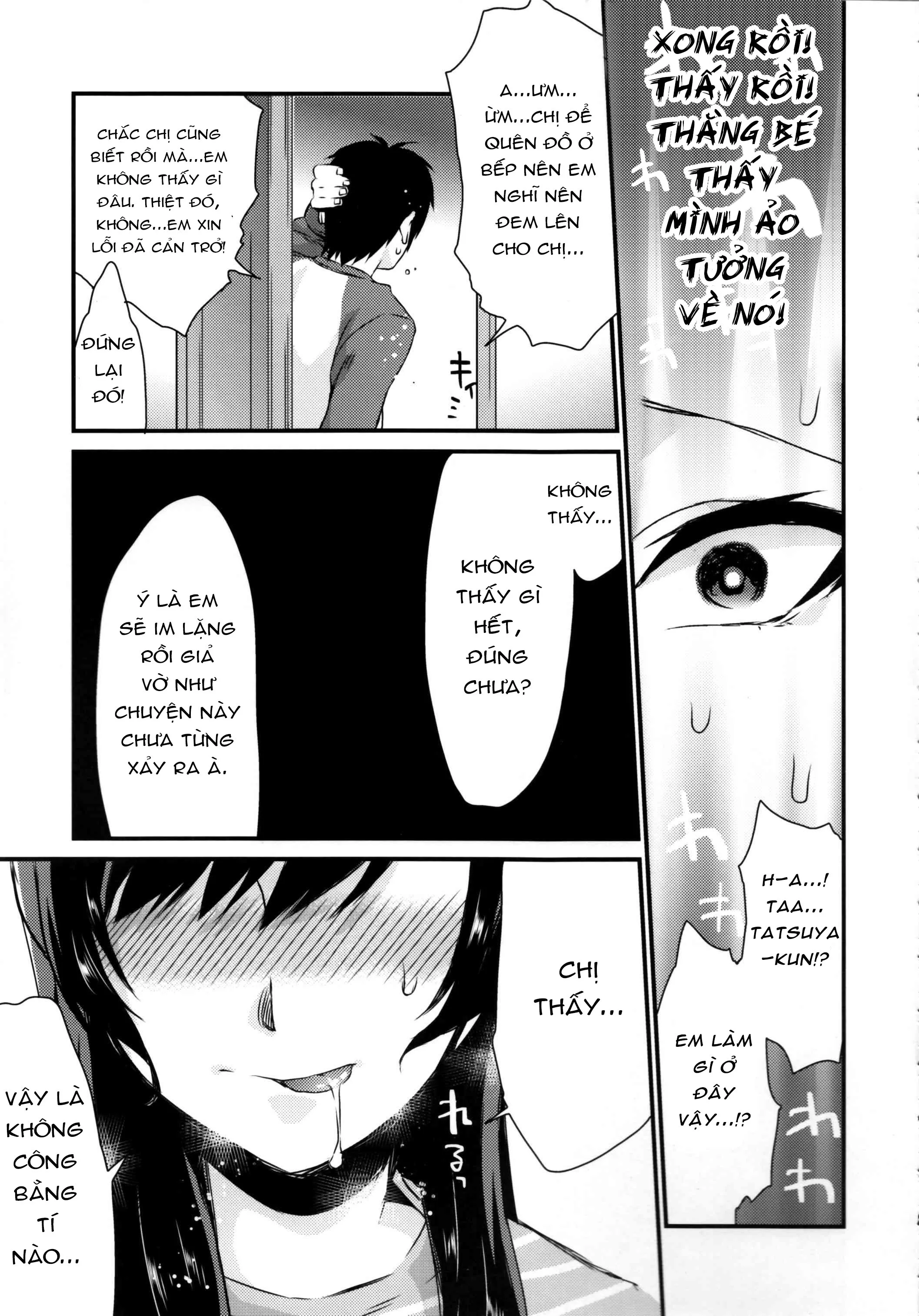 HentaiVN.net - Ảnh 9 - Ane Gimi [Older Sister; Chị Gái] - Chap 1