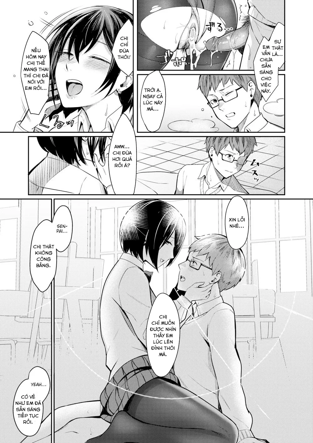 HentaiVN.net - Ảnh 20 - Honto no Kanojo wa Kakiarawasenai - Chap 1